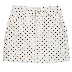 Topshop MOTO High Waist Denim Skirt